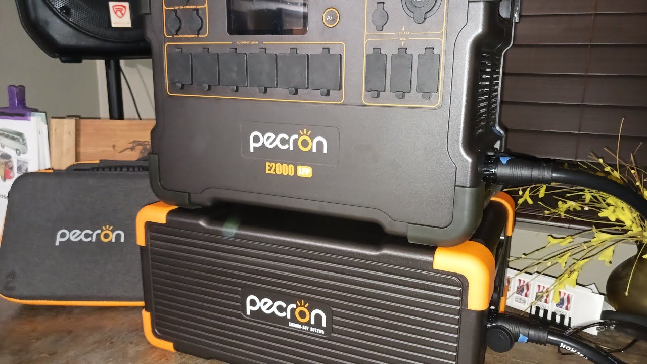 PECRON EB3000 IS HERE. WE HAVE POWER!