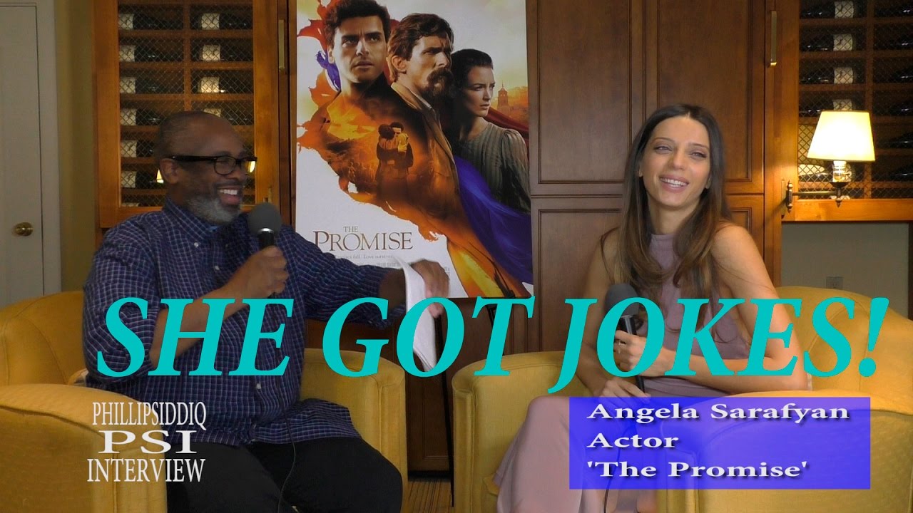 Angela Sarafyan interview with Phillip SIddiq for the film, 'The Promise'!