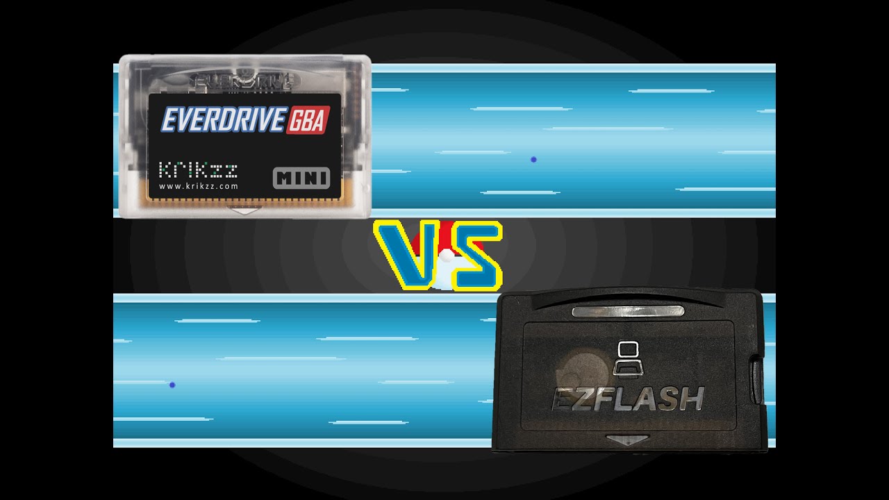 Everdrive GBA X5 Mini vs EZ Flash Omega