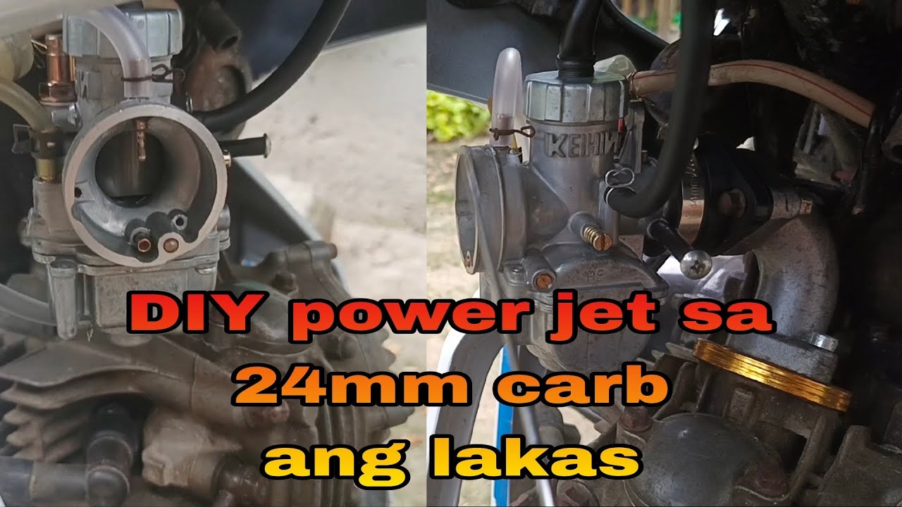 paano mag DIY power jet sa 24mm high airflow carburetor