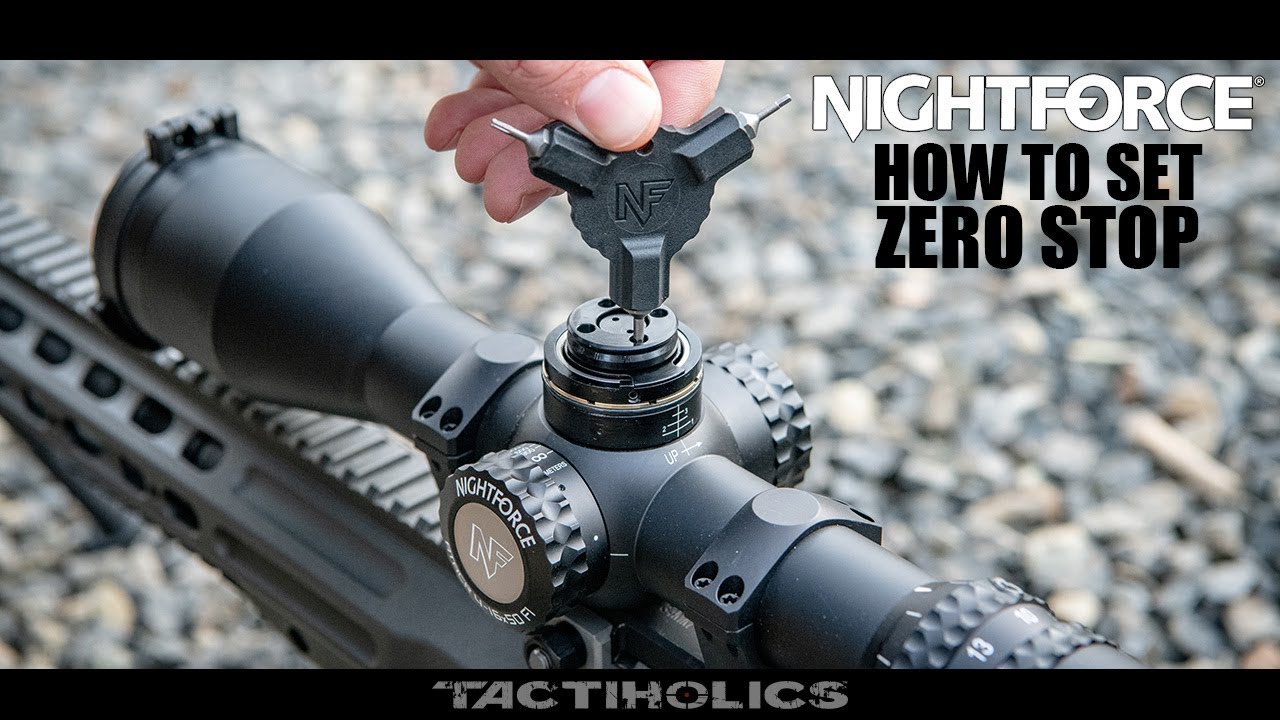Nightforce Optics ATAC-R | Zero Stop - Tactiholics&trade;