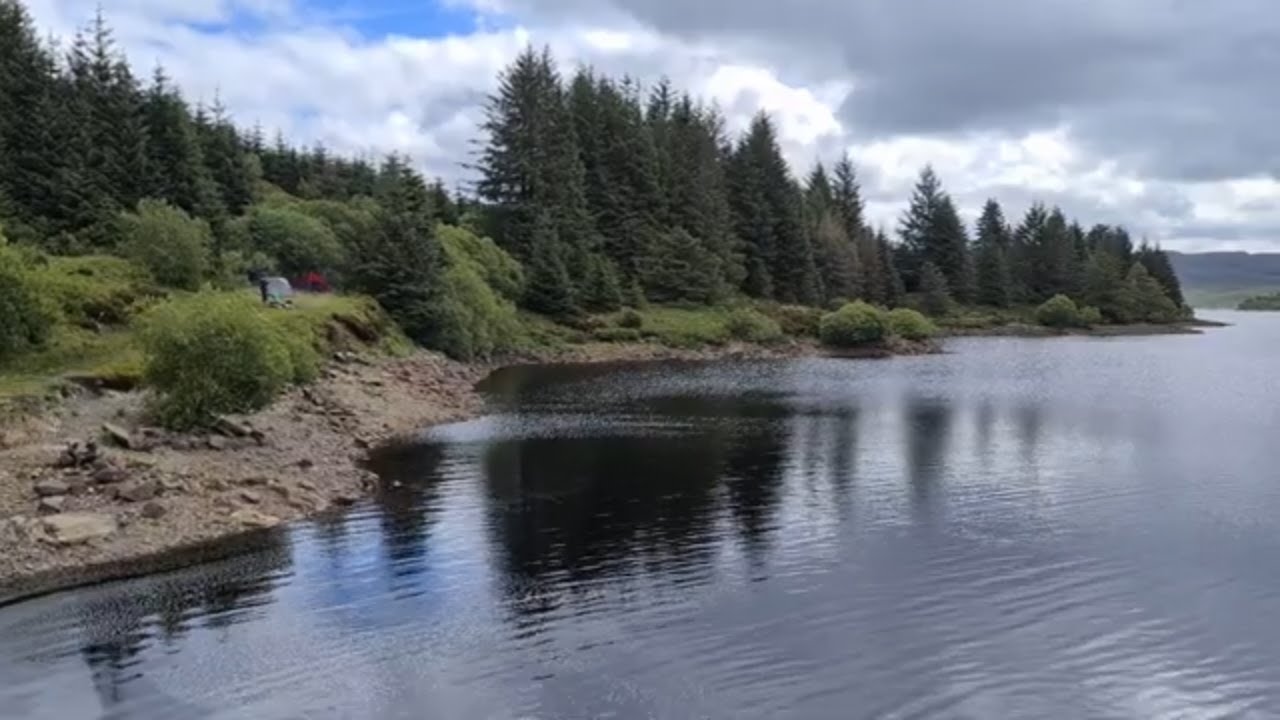 Wild camping in the Galloway Forest Park