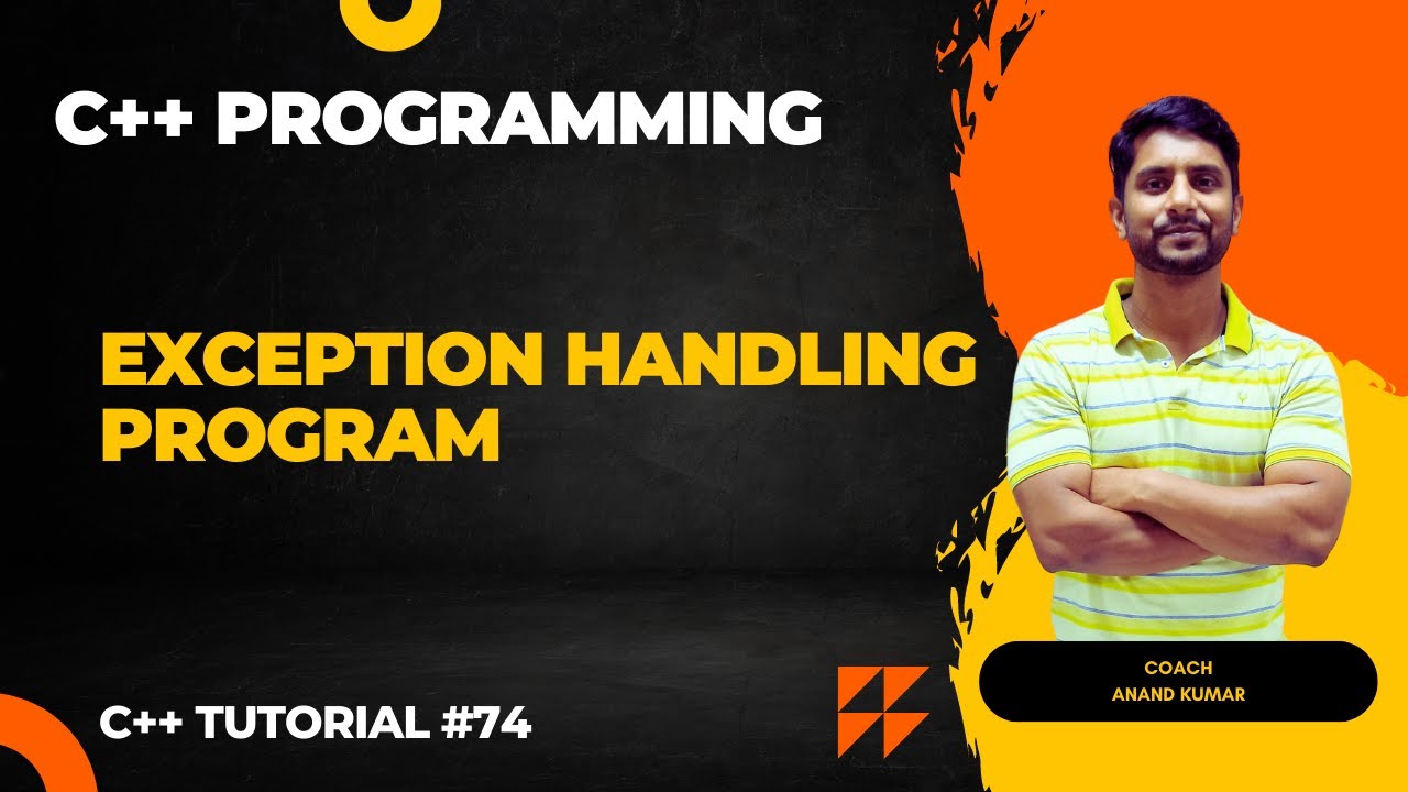 Exception Handling Programming in C++ | In Hindi