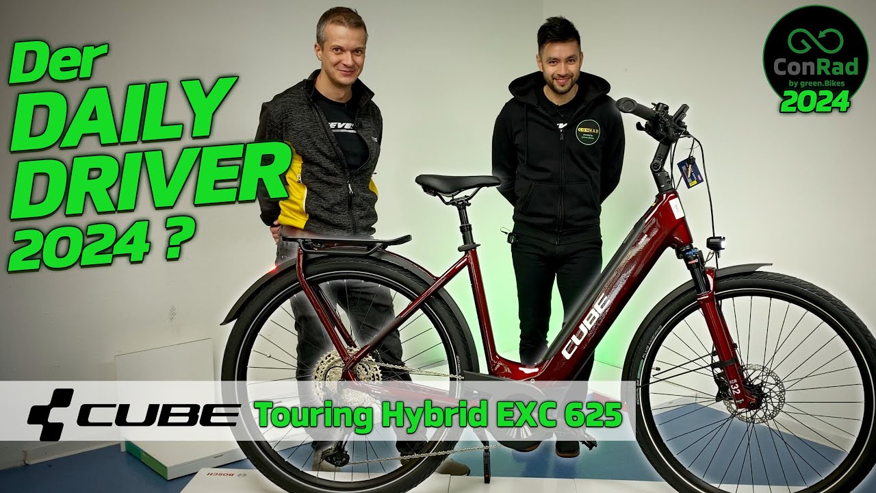 Cube Touring Hybrid EXC 625 - 2024: Leistung trifft Leidenschaft in Rot