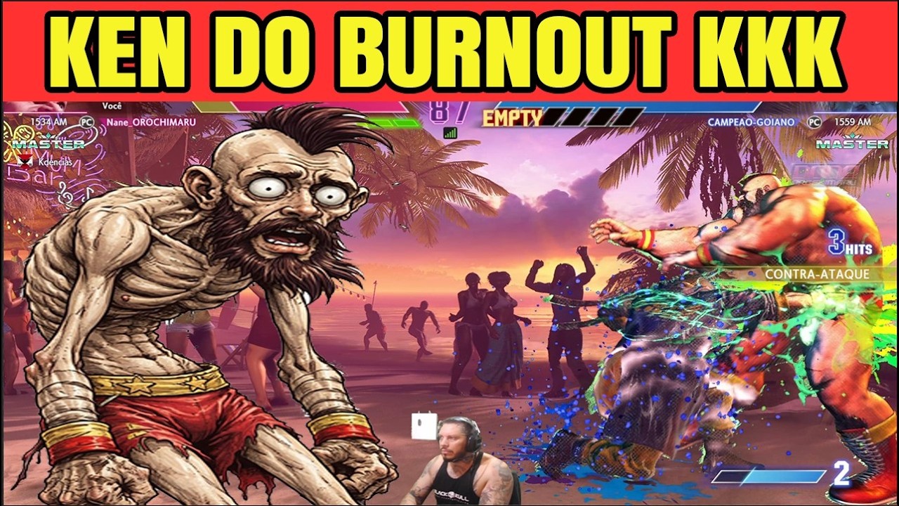 ►STREET FIGHTER 6►EU NUNCA CONHECI UM KEN TÃO LOUCO COMO ESSE LOUCURA PURA KKKKKKKKKK