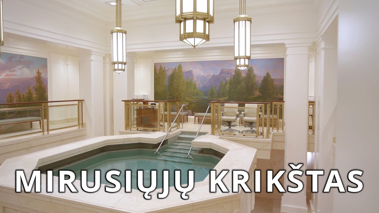 Kas yra mirusiųjų krik&scaron;tas?