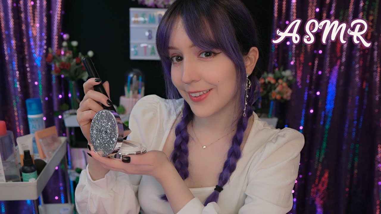 ⭐ASMR Maquillaje y Peinado para una Estrella Idol⭐[Sub] Backstage Roleplay en Español