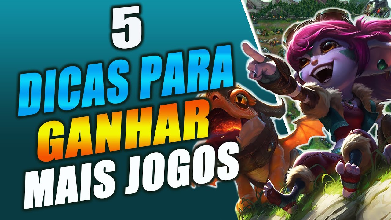 5 DICAS PARA GANHAR MAIS JOGOS - SOU TIPO PLAYER
