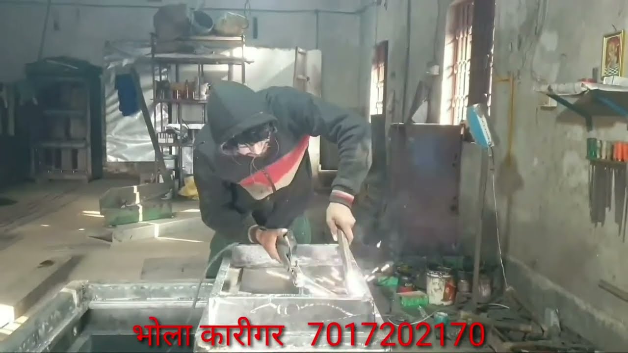 यह देखिए तिजोरी कैसे बनती है भोला कारीगर फायरप्रूफ तिजोरी कैसे बनती है