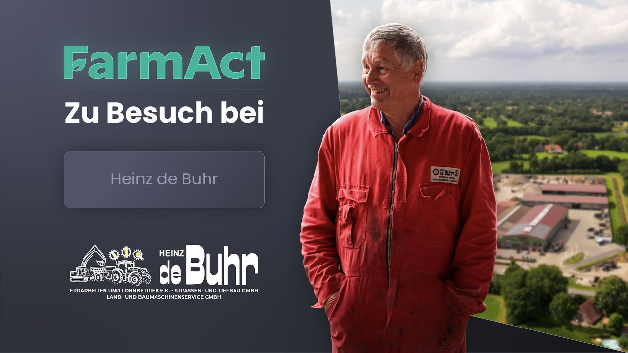 Vom Acker- bis zum Tiefbau - Heinz de Buhr