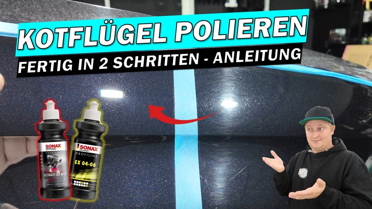 ENDLICH POLIEREN LERNEN! 🚗 Auto-Kotflügel richtig polieren – Anleitung & das perfekte Equipment