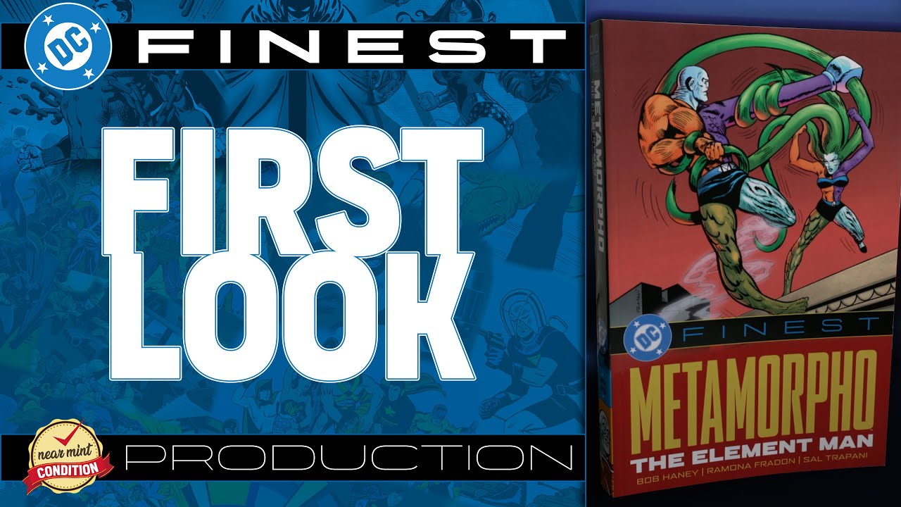 DC Finest: Metamorpho: The Element Man First Look! | Ramona Fradon & Bob Haney's 1001 Changes
