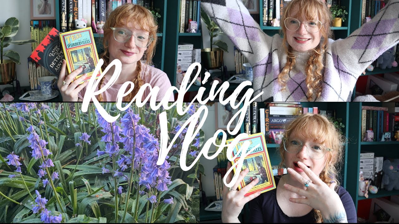 Weekly reading vlog - LUSH haul, classic books and cooking - Reading Nymph