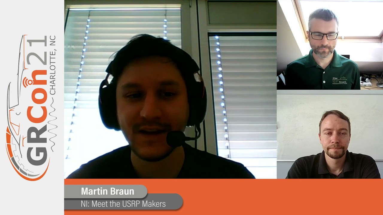 GRCon21 - NI: Meet the USRP Makers
