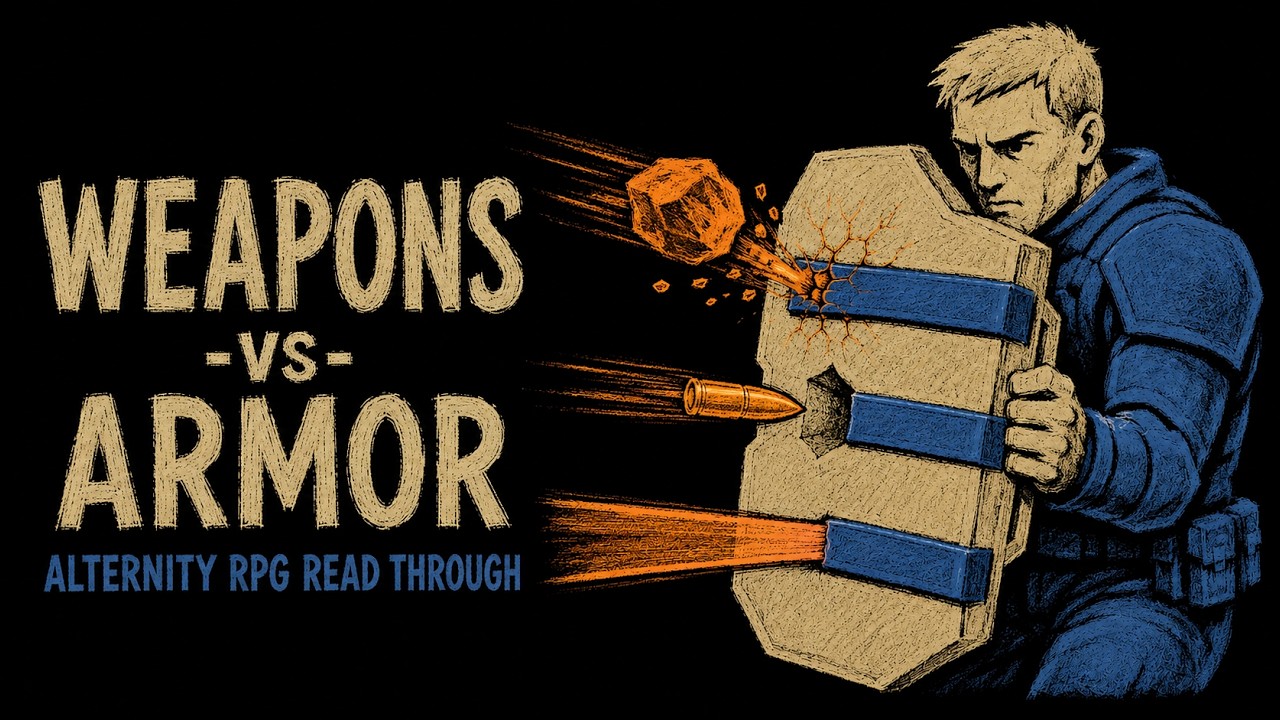 Alternity Weapons and Armor: The Hidden Math of Survival