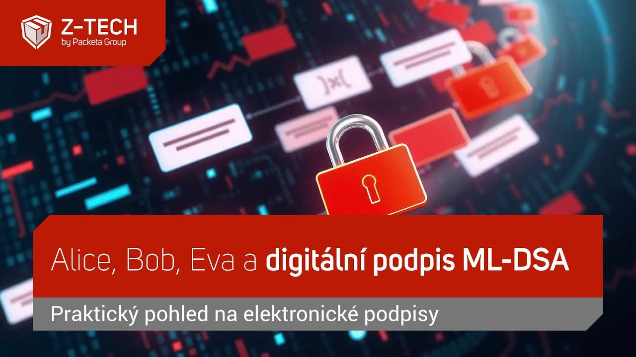 Alice, Bob a Eva a post-kvantový podpisový algoritmus ML-DSA