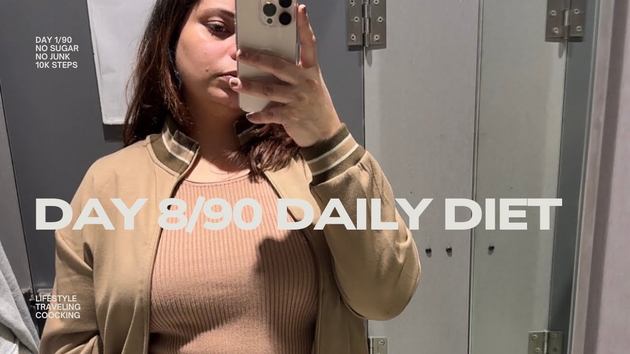 Day 8/90 days fat to fit story💕| weight loss 