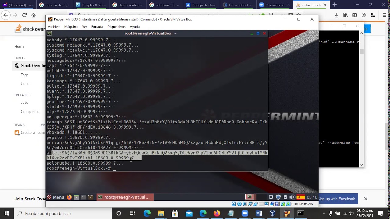 Virtual Box ACL  Configuracion VBox execute by STEA Mexico