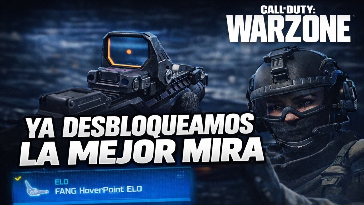 Ya desbloqueamos la mejor mira de WarZone‼️
