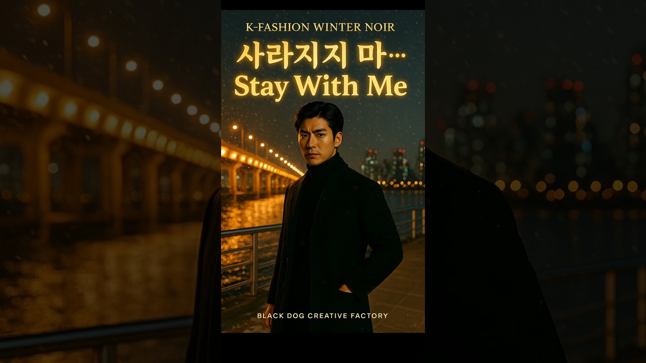 사라지지 마 Stay With Me (K-Fashion Winter Noir) K-Pop Rock Ballad Official Music Film