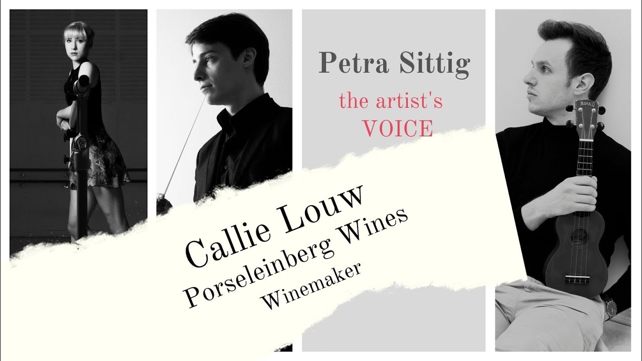 Winemaker Callie Louw - Porseleinberg wines - The natural process of winemaking from wine to label.