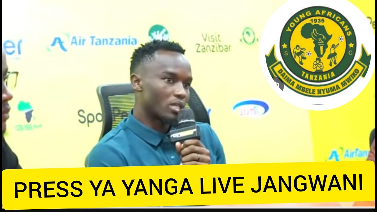 LIVE MKUTANO WA YANGA NA WAANDISHI WA HABARI KUELEKEA MECHI DHIDI YA SILVER STRIKERS