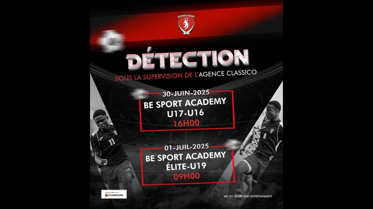 Match de détection interne / U-16 Be Sport vs U-17 Be Sport