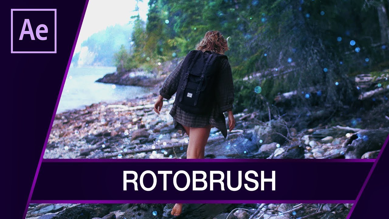 Rotoscoping za pomocą Rotobrush ▪ Tutorial ▪ #45 AE After Effects