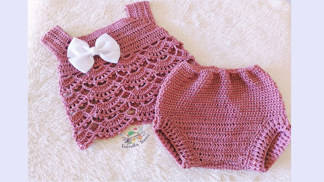 BRAGUITAS PARA BEBÉ TEJIDO A CROCHET PASO A PASO- TEJIDOS A CROCHET - FÁCIL CROCHET