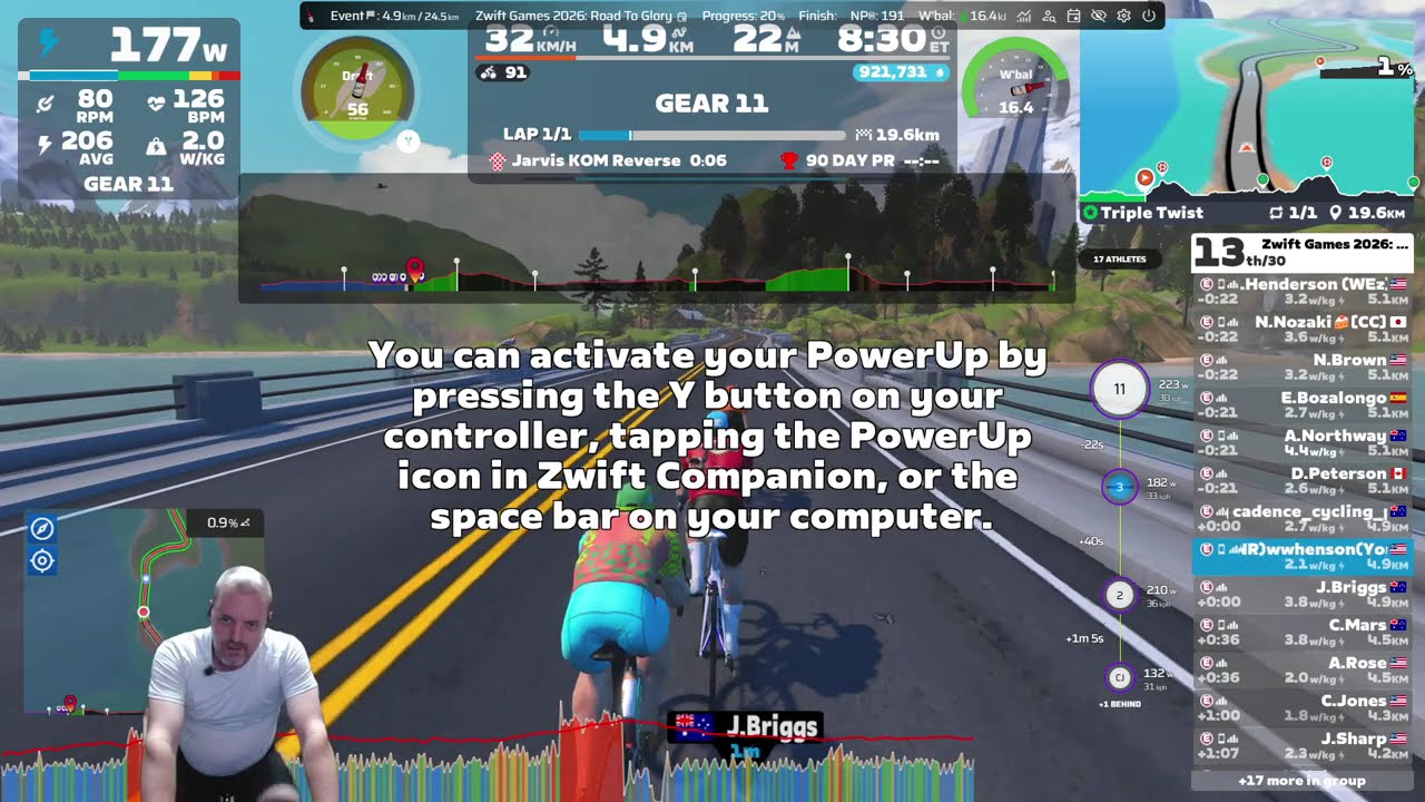 Zwift - Zwift Games 2026: Road to Glory - Triple Twist