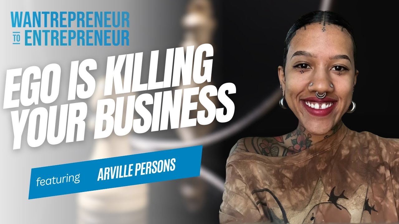 This tattoo artist + death doula reveals how EGO is killing your business w/ Arville Persons