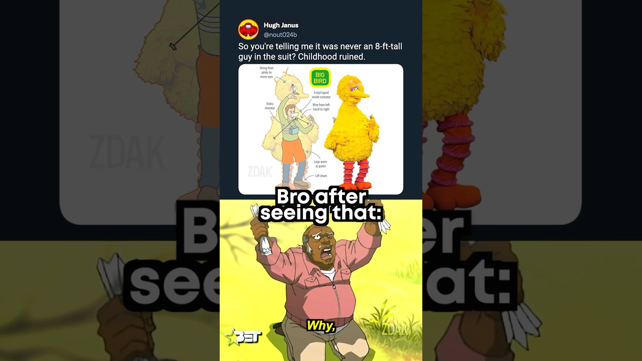 Childhood ruined 😭