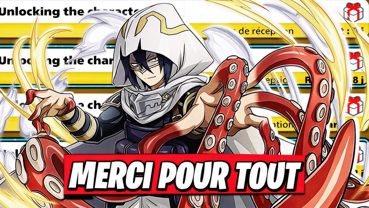 J'AI REÇU UN CADEAU MYSTÉRE SUR MY HERO ULTRA RUMBLE GRACE À VOUS !
