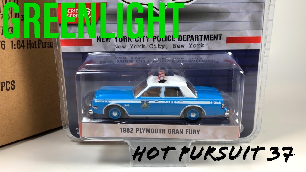 Greenlight Hot Pursuit Series 37 Unboxing