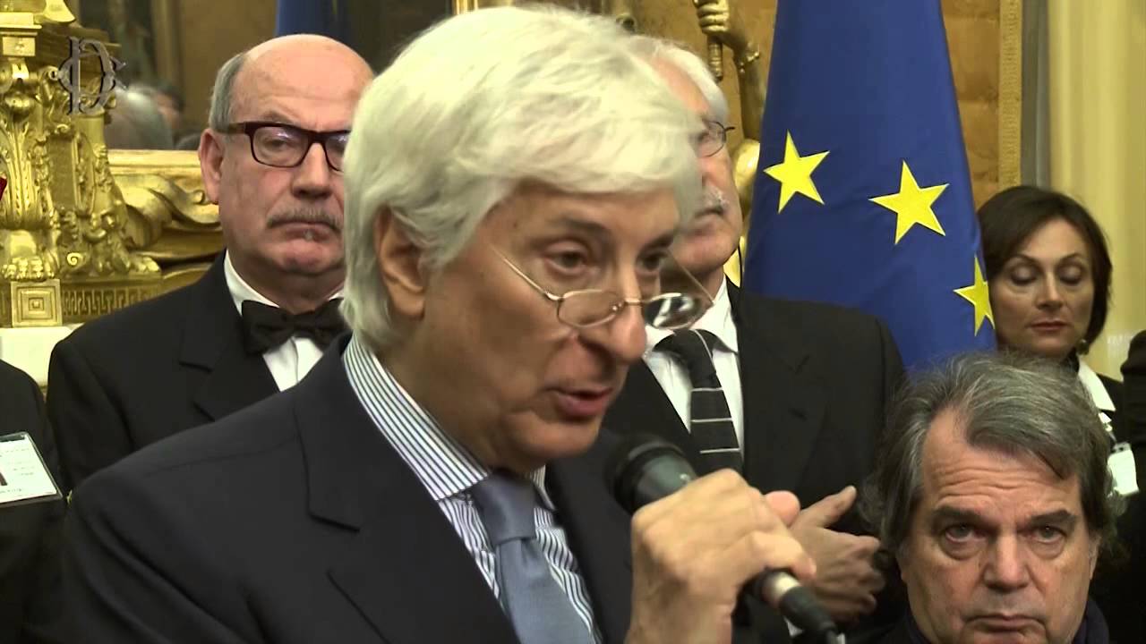Il saluto del segretario generale Ugo Zampetti