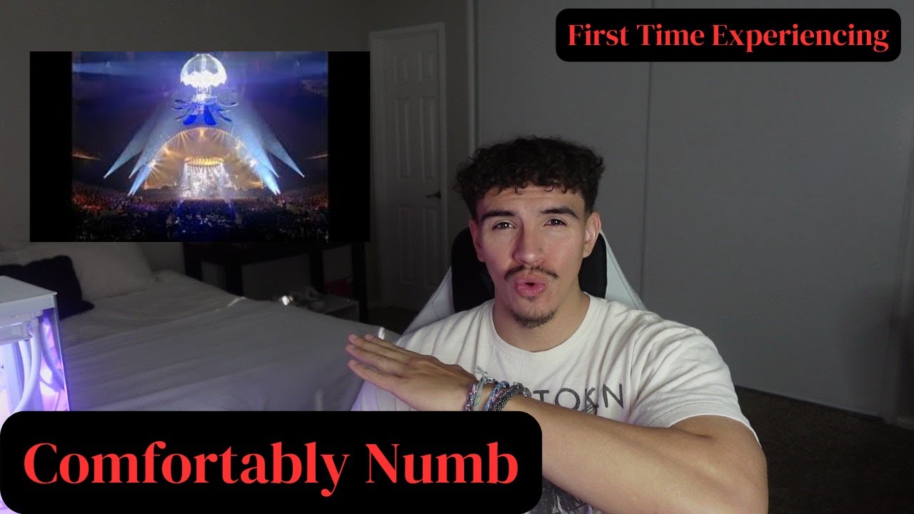 Pink Floyd - Comfortably Numb(Live 1994)(Reaction)