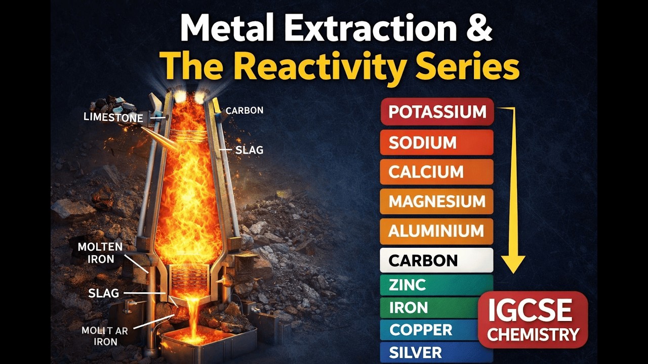 Reactivity Series of Metals & Extraction Methods | Lesson 2