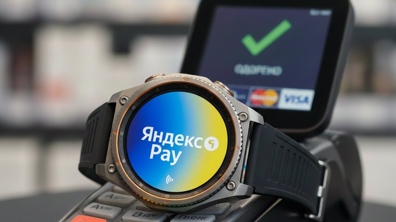 Яндекс Пэй на Galaxy Watch Ultra 2025, Watch 8 Classic и другие с картами любых банков России