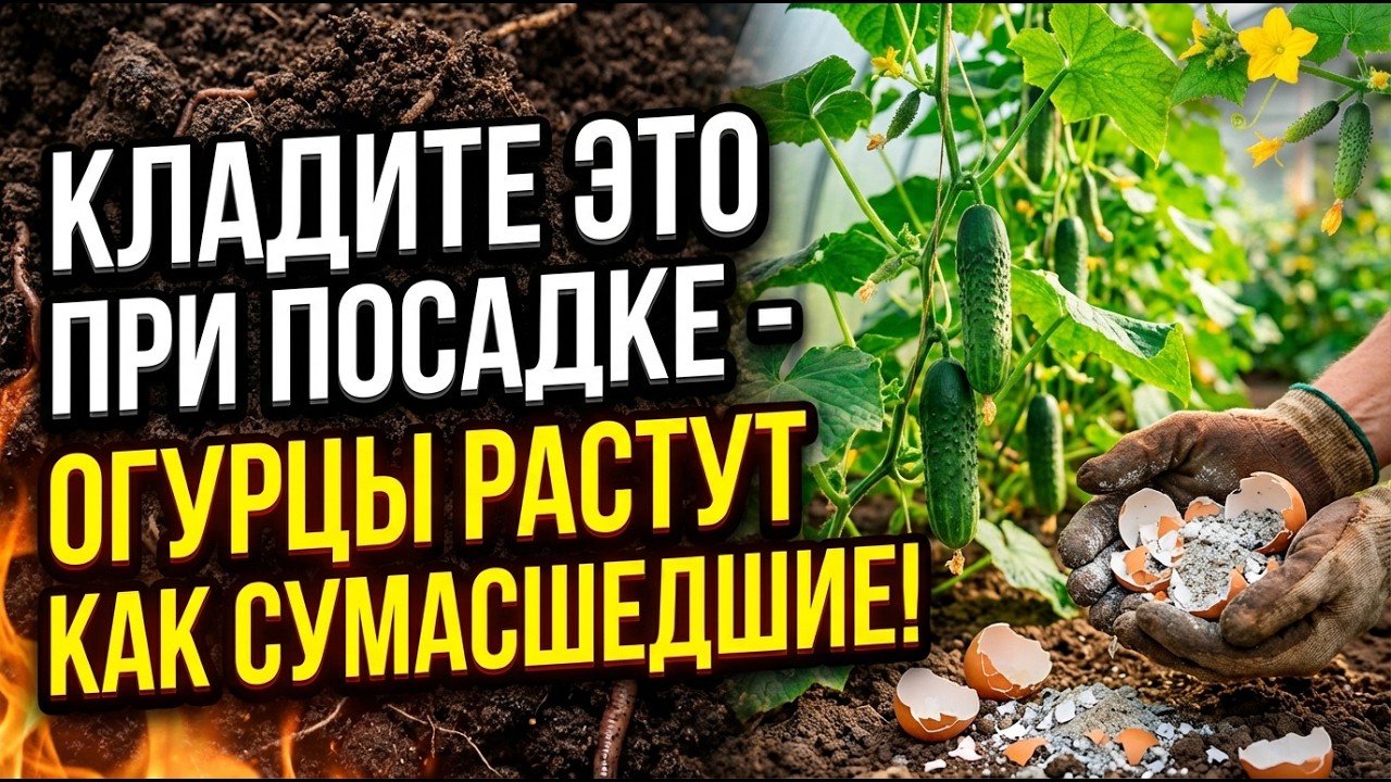 3 года без урожая ОГУРЦОВ? Вот ошибка, которая всё уничтожает — исправь её и получи взрывной рост!
