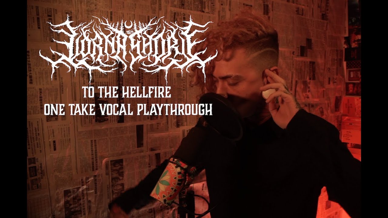 To the Hellfire - Lorna Shore One Take Vocal Playthrough