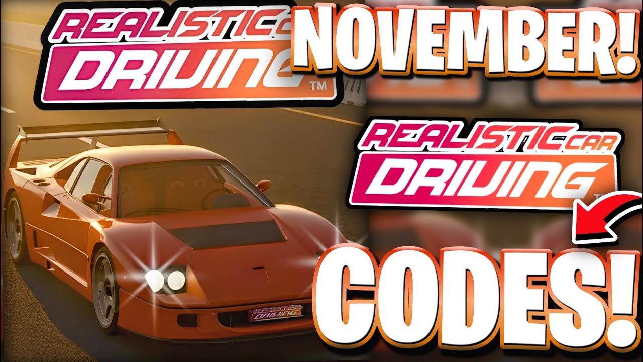 ✨ALL ACTIVE CODES FOR REALISTIC CAR DRIVING IN NOVEMBER 2025! ROBLOX REALISTIC CAR DRIVING