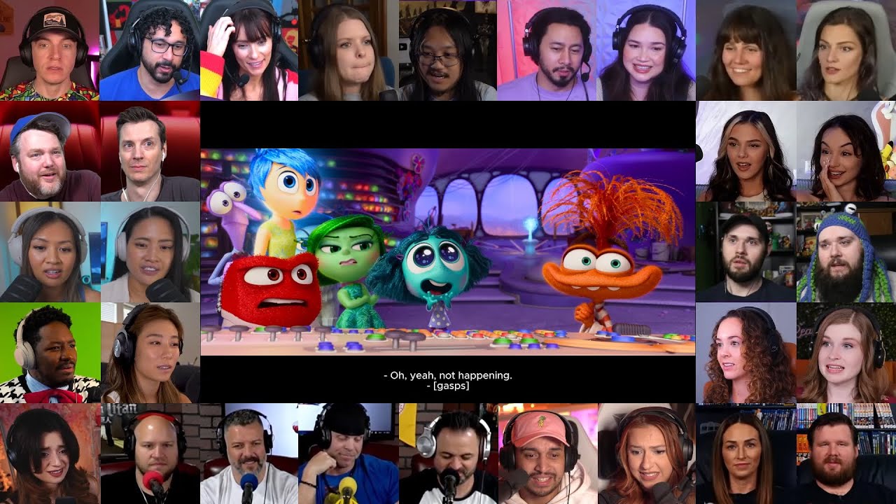 Meet The New Emotions - Inside Out 2 (2024) - Reaction Mashup