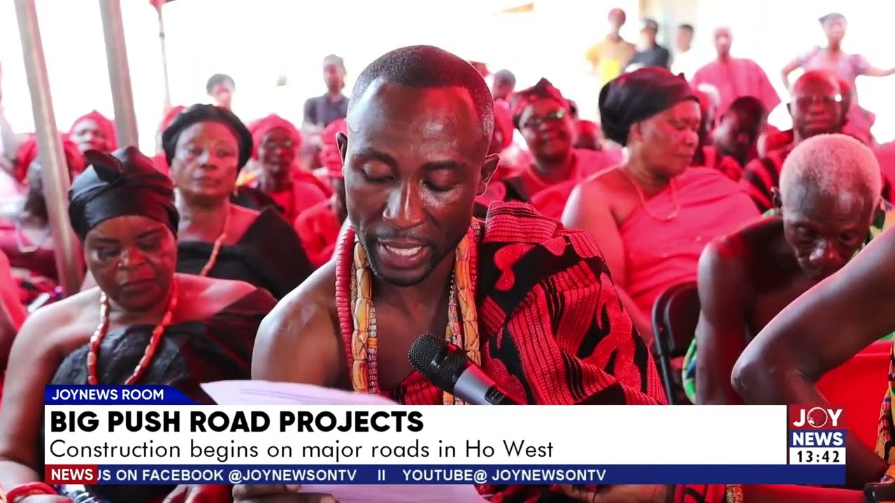 Big push road projects: Construction begins on major roads in Ho West.
