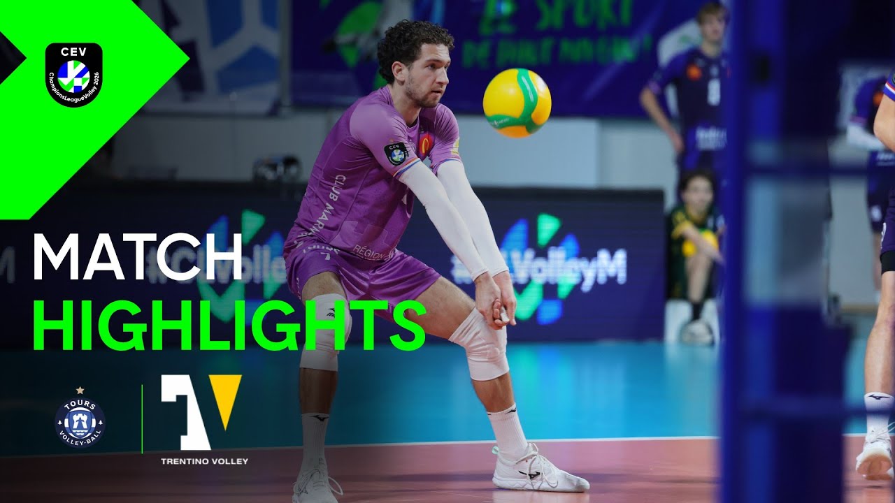 Highlights | TOURS VB vs. TRENTINO Itas | CEV Champions League Volley 2026
