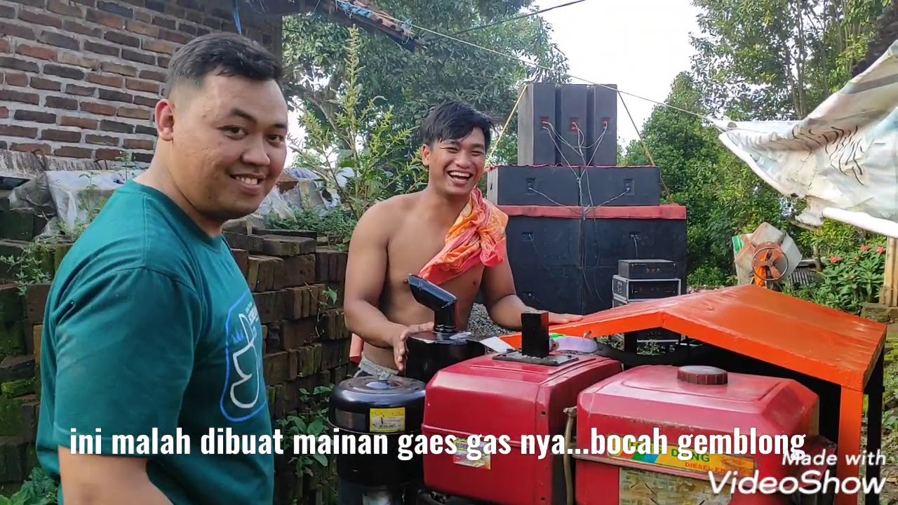 test genset 40 KVA mesin diesel jiandong 330/35hp