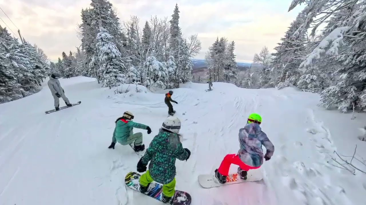 Mont Sutton - Trail 36 sous-bois, 37 dynamique