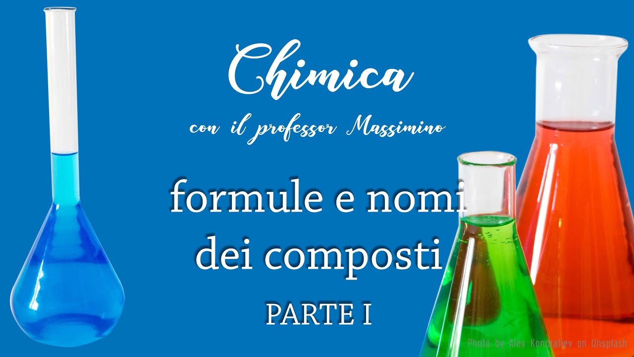 Formule e nomi dei composti [lezione 3 parte I]