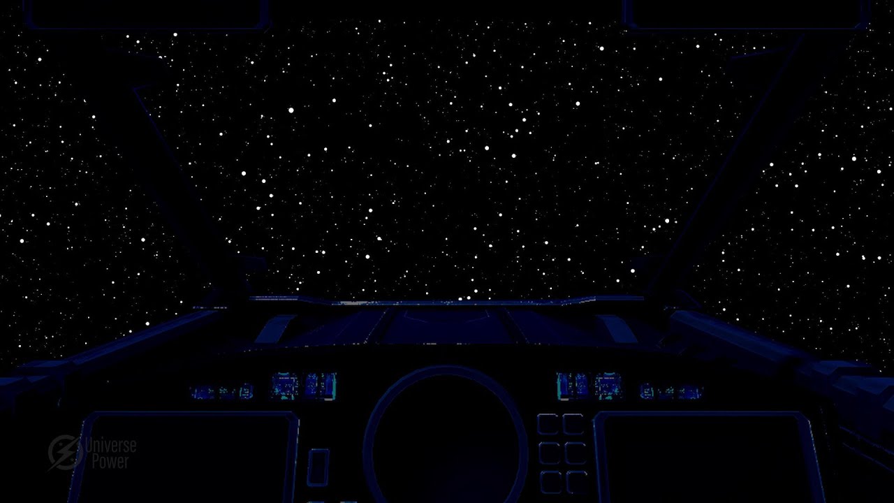 Spaceship Ambience | White Noise ASMR | Good Night