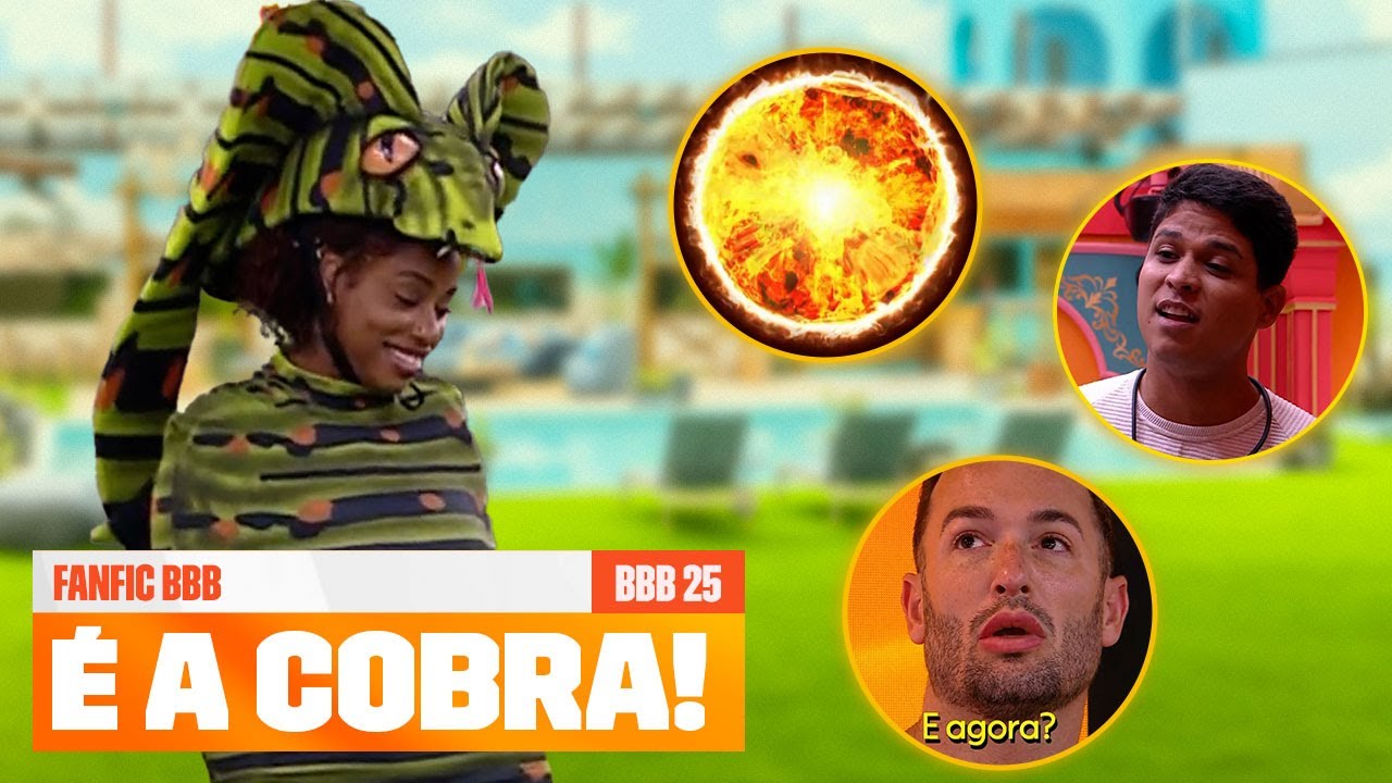 O FUNK da COBRA REMIX j&aacute; &eacute; HIT! 😎🐍 | FANFIC BBB | BBB 25