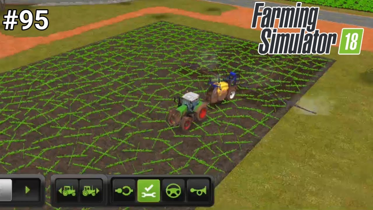 Farming Simulator 18 Timelapse Gameplay #95 (Android, iOS)